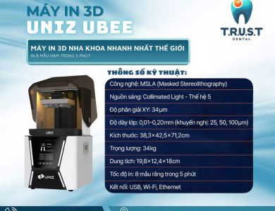 ✨ 🚀 CÔNG NGHỆ IN KHAY NIỀNG TRONG SUỐT UBEE – BƯỚC ĐỘT PHÁ TRONG NGÀNH NHA KHOA HIỆN ĐẠI! 😍 ✨