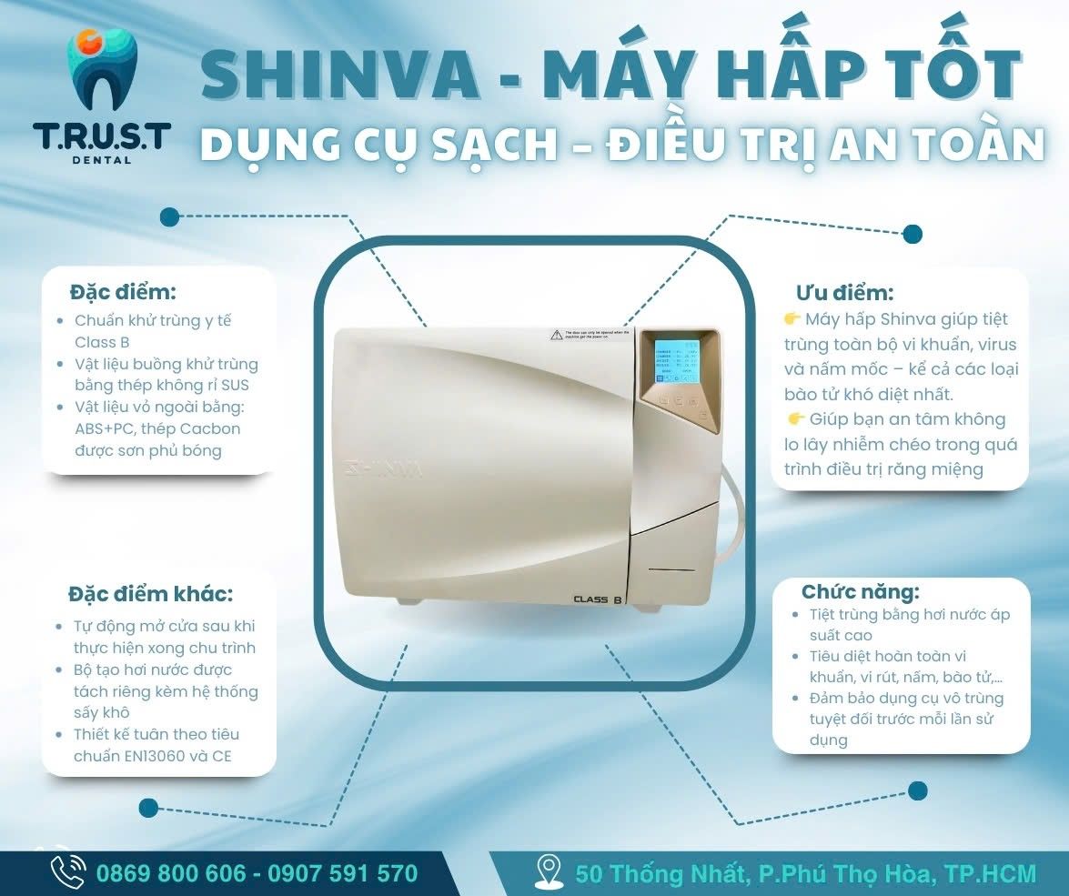 Máy chụp X-quang kỹ thuật số tại Nha Khoa TRUST